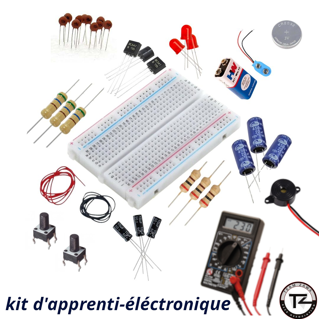 kit d'apprentissage électronique par la Team Zawa